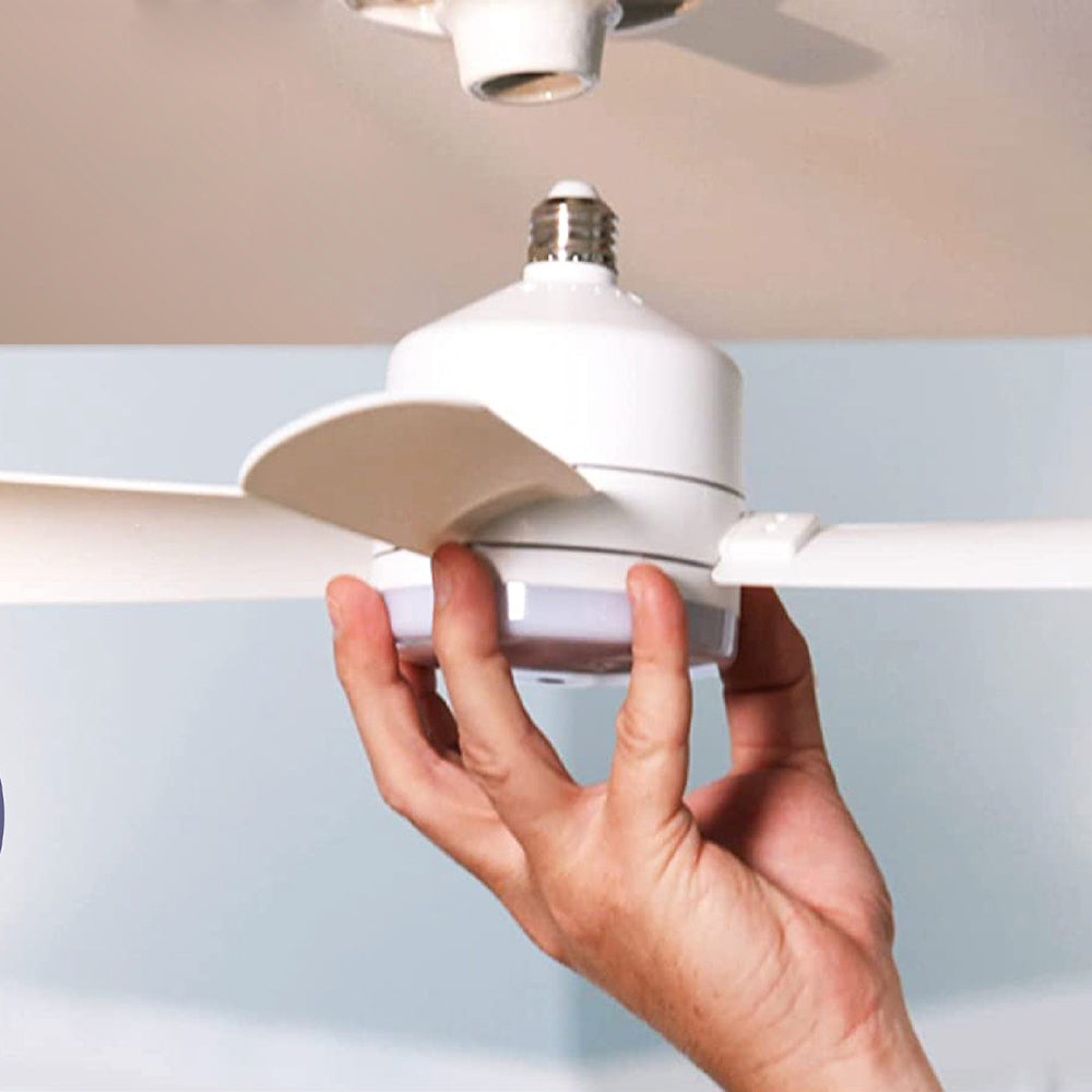 Ventilador + Luz en un solo giro