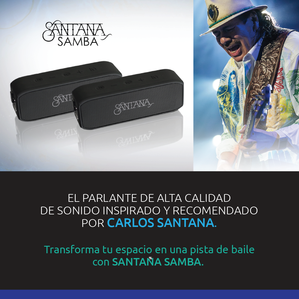 Parlante Santana Bluetooth