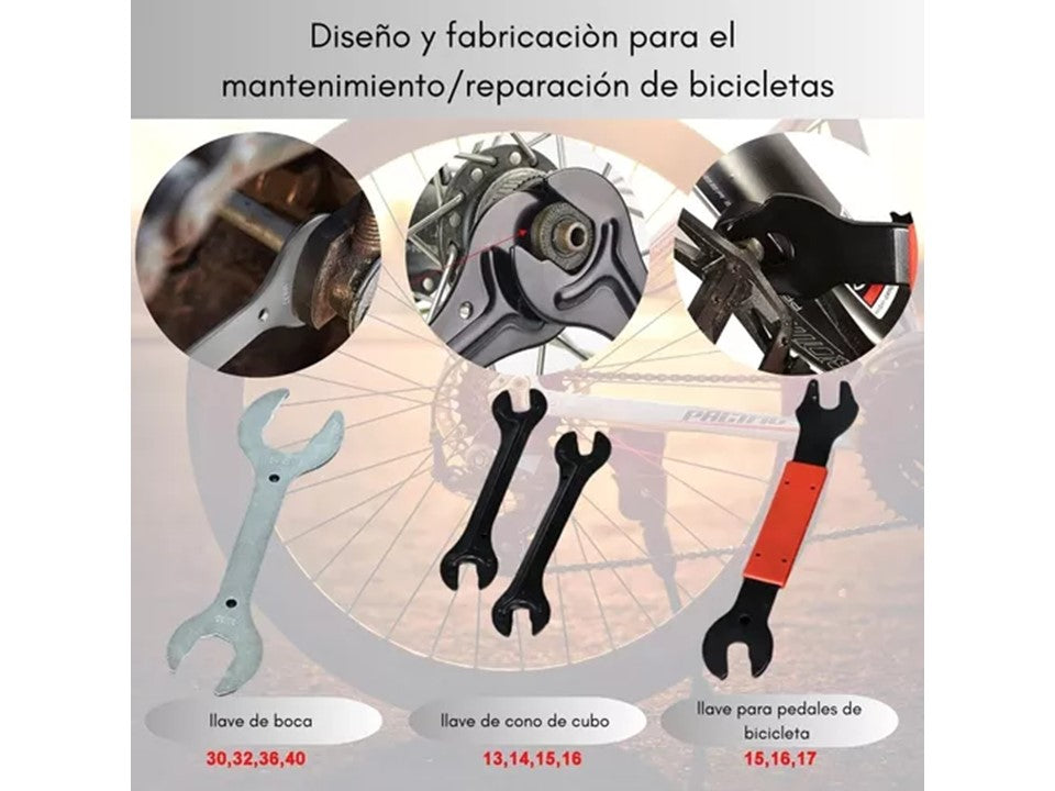 Kit Herramienta Para Bicicleta 44 Piezas Especializadas
