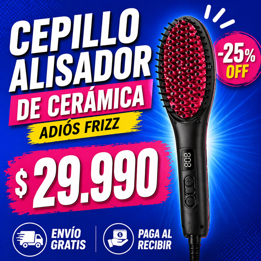 ✨ CEPILLO ALISADOR DE CERÁMICA