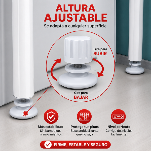 SpaceRack™ Organizador Sobre Lavadora 3 Niveles 🧺✨