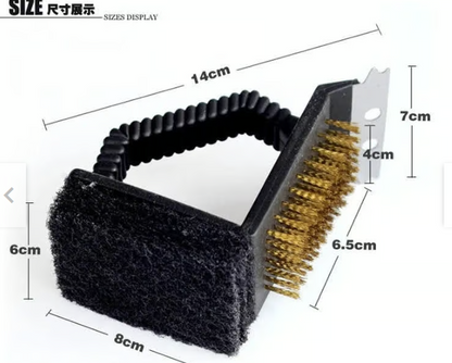 CEPILLO PARA LIMPIEZA DE PARRILLA